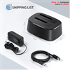 Hộp đựng ổ cứng Docking 2.5/3.5inch Sata/USB 3.0 hỗ trợ 16TB Ugreen 50854 cao cấp