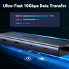 Hub chuyển đổi 10 in 1 Type-C sang HDMI 4K@60Hz, Type-C, USB 3.0, SD/TF, Lan Gigabit Ugreen 45380