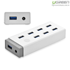Hub đa năng gồm 7 cổng USB 3.0 Ugreen 20296 kèm sạc điện thoại, máy tính bảng...