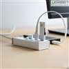 Hub đa năng gồm 7 cổng USB 3.0 Ugreen 20296 kèm sạc điện thoại, máy tính bảng...