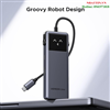 Hub Groovy Robot Uno 6 in 1 USB Type-c ra USB-C, USB-A 3.2, HDMI 4K@60Hz, Sạc PD 100W Ugreen 35998