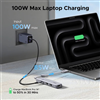 Hub USB Type-C 5 trong 1 ra HDMI 4K@60Hz, USB-A 2.0, USB-C 3.2, Sạc PD 100W Ugreen 95189/U601