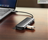 Hub USB Type-C ra 4 cổng USB 3.0 hỗ trợ cổng USB-C cấp nguồn chính hãng Ugreen 50980 cao cấp