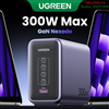 Sạc nhanh để bàn Nexode GaN 300W 5 cổng USB Type-C x4, Type-A x1 Ugreen 90872/CD333 cao cấp (US)