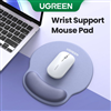 Tấm lót chuột cao su massage cổ tay Ugreen 25244/LP668 cao cấp (Màu Xám)