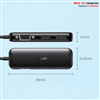 Thiết bị Hub chuyển đổi USB Type-C to DP/HDMI/VGA 3 in 1 Ugreen 60568 cao cấp