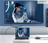 Thiết bị kéo dài HDMI 50m qua cáp Lan Cat5/6 chính hãng Ugreen 50739 cao cấp