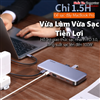 Thiết bị mở rộng USB Type-C 11 in 1 ra HDMI/DP 4K@60Hz/VGA/USB3.0/SD/TF/ PD 100w Ugreen 70305