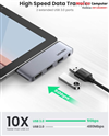 Thiết bị mở rộng USB type-C sang HDMI/Hub USB 3.0/Audio 3.5mm cho Surface Go Ugreen 80332 chính hãng