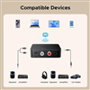 Thiết bị nhận Bluetooth 6.0 Music Receiver LDAC ra loa, ampy Ugreen 55545 Cao cấp (Pin sạc)