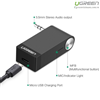 Thiết bị nhận Bluetooth Music Receiver Aux 3,5mm stereo Ugreen 30348 có hỗ trợ Micphone