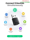 Thiết bị USB Bluetooth 5.0 Dongle chính hãng Ugreen 80889 cao cấp