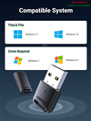 Thiết bị USB Bluetooth 5.0 Dongle cho PC chính hãng Ugreen 80890 cao cấp