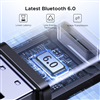 Thiết bị USB Bluetooth 6.0 Dongle EDR & BLE cho PC Ugreen 75073/CM748 cao cấp