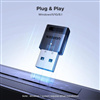 Thiết bị USB Bluetooth 6.0 Dongle EDR & BLE cho PC Ugreen 75073/CM748 cao cấp