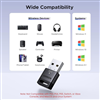 Thiết bị USB Bluetooth 6.0 Dongle EDR & BLE cho PC Ugreen 75073/CM748 cao cấp