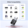 Thiết bị USB Bluetooth v5.4 Dongle cho PC chính hãng Ugreen 45134 cao cấp