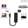 USB 2.0 chuẩn C to Lan 10/100 Mbps Ethernet Adapter UG-30287 Chính hãng Ugreen