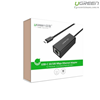 USB 2.0 chuẩn C to Lan 10/100 Mbps Ethernet Adapter UG-30287 Chính hãng Ugreen