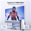 USB Capture HDMI, live streaming 1080P@60Hz HDMI to USB 2.0, Type-C Ugreen 25854/CM716 cao cấp