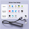 USB Capture HDMI, live streaming 1080P@60Hz HDMI to USB 2.0, Type-C Ugreen 25854/CM716 cao cấp