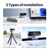Webcam HD 1080P@30Hz cho PC, lấy nét cố định Ugreen 15728/CM678 cao cấp