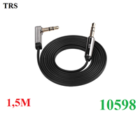 Cáp Audio 3.5mm đầu bẻ góc 90 độ dài 1,5M Ugreen 10598 cao cấp