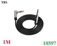 Cáp Audio 3.5mm đầu bẻ góc 90 độ dài 1M Ugreen 10597 cao cấp