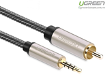 Cáp Audio 3.5mm to RCA Coaxial dài 5m chính hãng Ugreen 20735 cao cấp