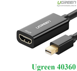 Cáp chuyển đổi Mini Displayport to HDMI hỗ trợ 4Kx2K chính hãng Ugreen 40360 cao cấp