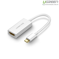 Cáp chuyển đổi USB-C to HDMI chính hãng Ugreen 40273 hỗ trợ 4k*2K cao cấp