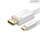 Cáp chuyển đổi USB type-C to Displayport dài 1,5m chính hãng Ugreen 40420 Cao cấp