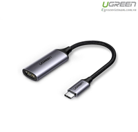 Cáp chuyển đổi USB type-C to HDMI hỗ trợ 4K@60Hz chính hãng Ugreen 70444 bọc nhôm cao cấp