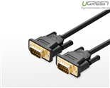 Cáp cổng Com Rs232 9 chân dương sang 9 chân dương (9M/9M) dài 2m chính hãng Ugreen 20154 cao cấp