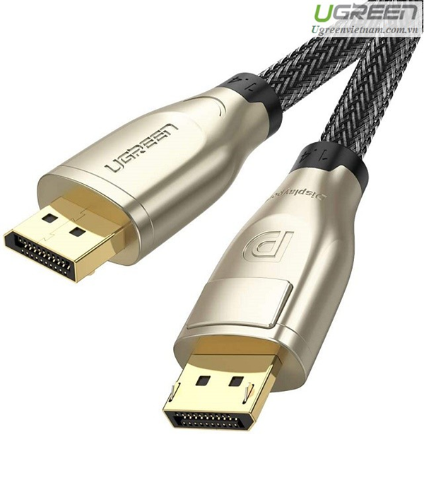 Cáp Displayport 1.4 dài 3m hỗ trợ 8K@60Hz chính hãng Ugreen 60844 