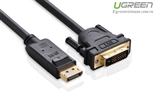 Cáp Displayport to DVI 24+1 dài 8m chính hãng Ugreen 10224