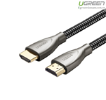 Cáp HDMI 2.0 Carbon 1,5m chuẩn 4K@60MHz Ugreen 50107 mạ vàng cao cấp