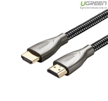 Cáp HDMI 2.0 Carbon 5m chuẩn 4K@60MHz Ugreen 50110 mạ vàng cao cấp