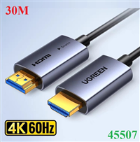 Cáp HDMI 2.0 sợi quang AOC dài 30M hỗ trợ 4K@60Hz Ugreen 45507/HD178 cao cấp