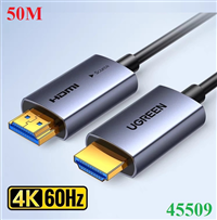 Cáp HDMI 2.0 sợi quang AOC dài 50M hỗ trợ 4K@60Hz Ugreen 45509/HD178 cao cấp