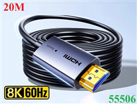 Cáp HDMI 2.1 sợi quang AOC dài 20m Ugreen 55506/HD183 hỗ trợ 8K@60Hz cao cấp