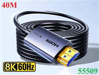 Cáp HDMI 2.1 sợi quang AOC dài 40m Ugreen 55509/HD183 hỗ trợ 8K@60Hz cao cấp