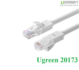 Cáp mạng đúc sẵn Cat6 dài 0,5m chính hãng Ugreen 20173 cao cấp màu trắng