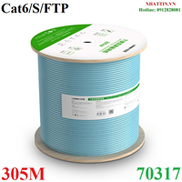 Cáp mạng S/FTP CAT6 cuộn dài 305m chính hãng Ugreen 70317 Cao cấp