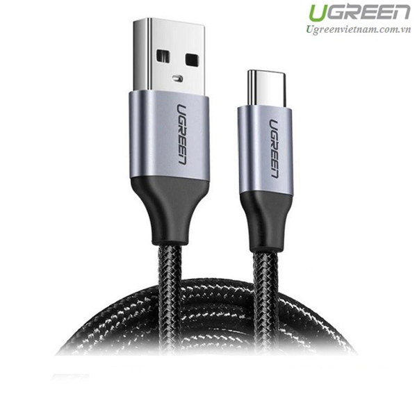 Cáp sạc nhanh USB Type C dài 0,5m Ugreen 60125 chính hãng
