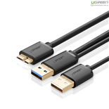 Cáp sạc và đồng bộ dữ liệu Micro USB 3.0 dài 1m chính hãng Ugreen 10382 cao cấp
