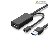 Cáp USB 3.0 nối dài 5m hỗ trợ nguồn Micro USB chính hãng Ugreen 20826 cao cấp