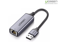 Cáp USB 3.0 to Lan 10/100/1000Mbps Gigabit Ethernet Ugreen 50922 vỏ nhôm cao cấp