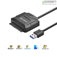 Cáp USB 3.0 to SATA HDD 2,5 và 3,5 Converter chính hãng Ugreen 20231 cao cấp