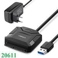 Cáp USB 3.0 to SATA HDD 2,5 và 3,5 Converter Ugreen 20611 cao cấp